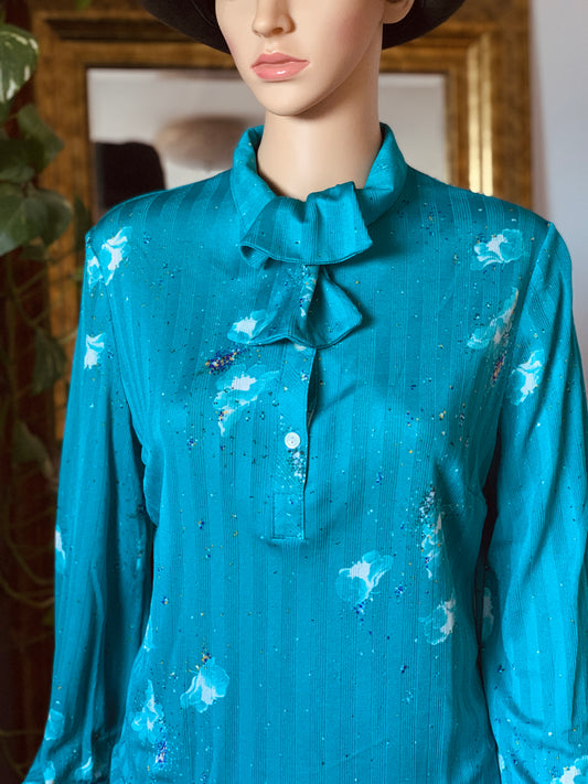 Turqoise Karen (180 gr) - Vintage jaren 70