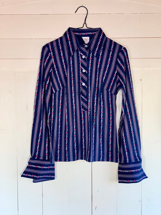 60s Sally - Vintage blouse jaren 60