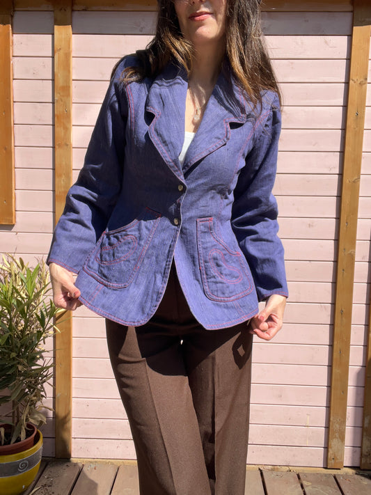 Denim blazer Deena - vintage jaren 70