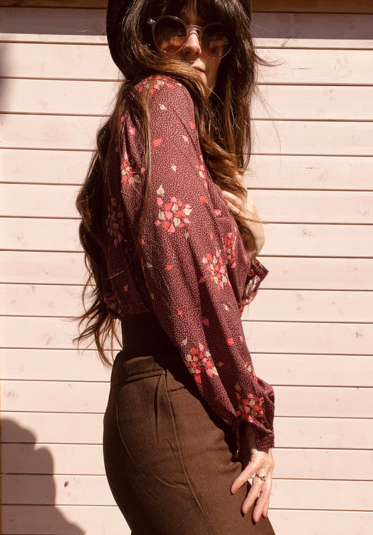 Paula - vintage jaren 60 blouse