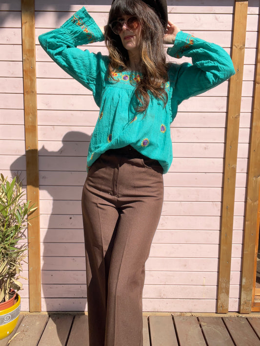 Talulah Indian cotton shirt S