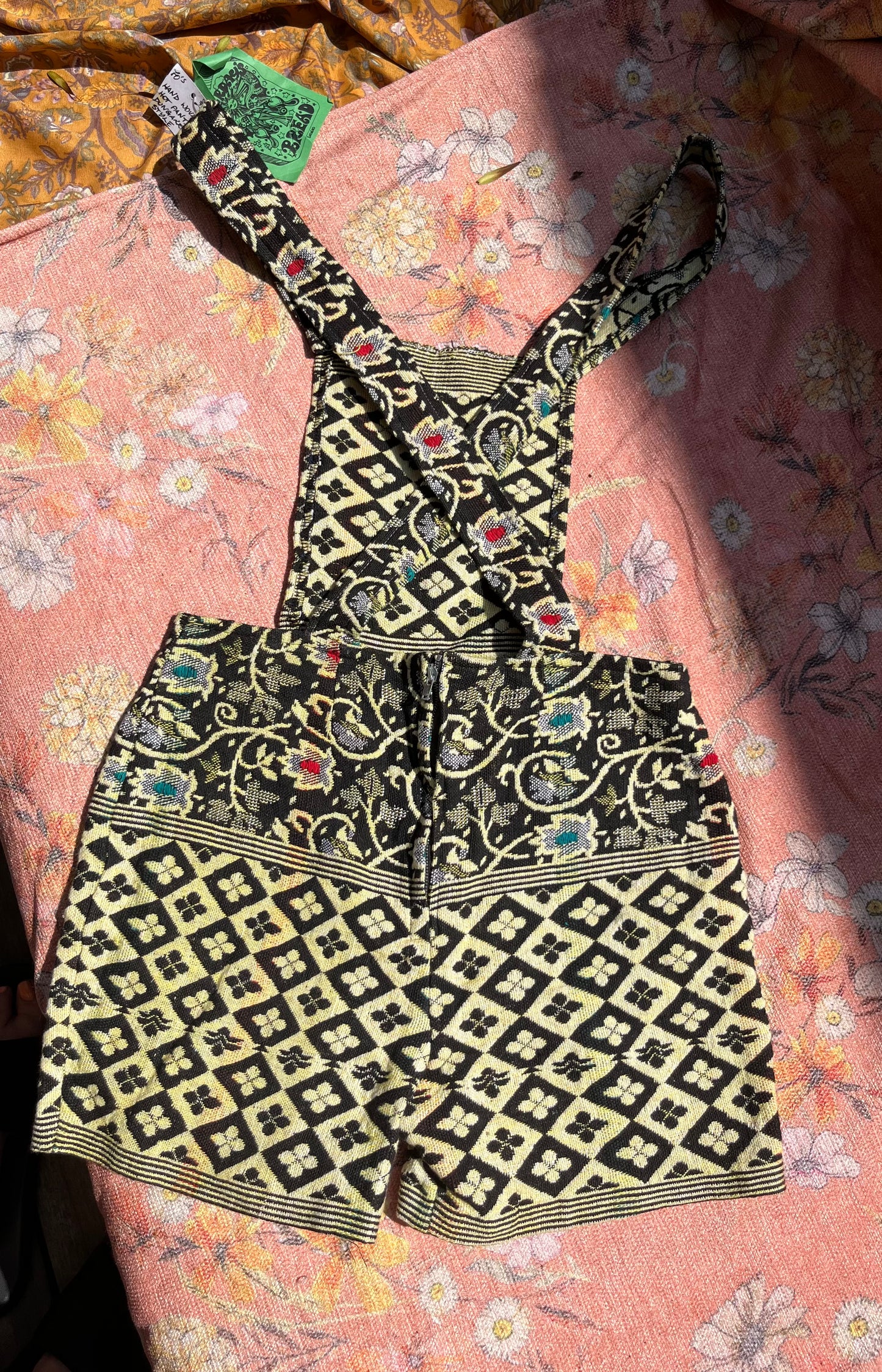 Goldie Embroidered Indian Jumpsuit hotpants