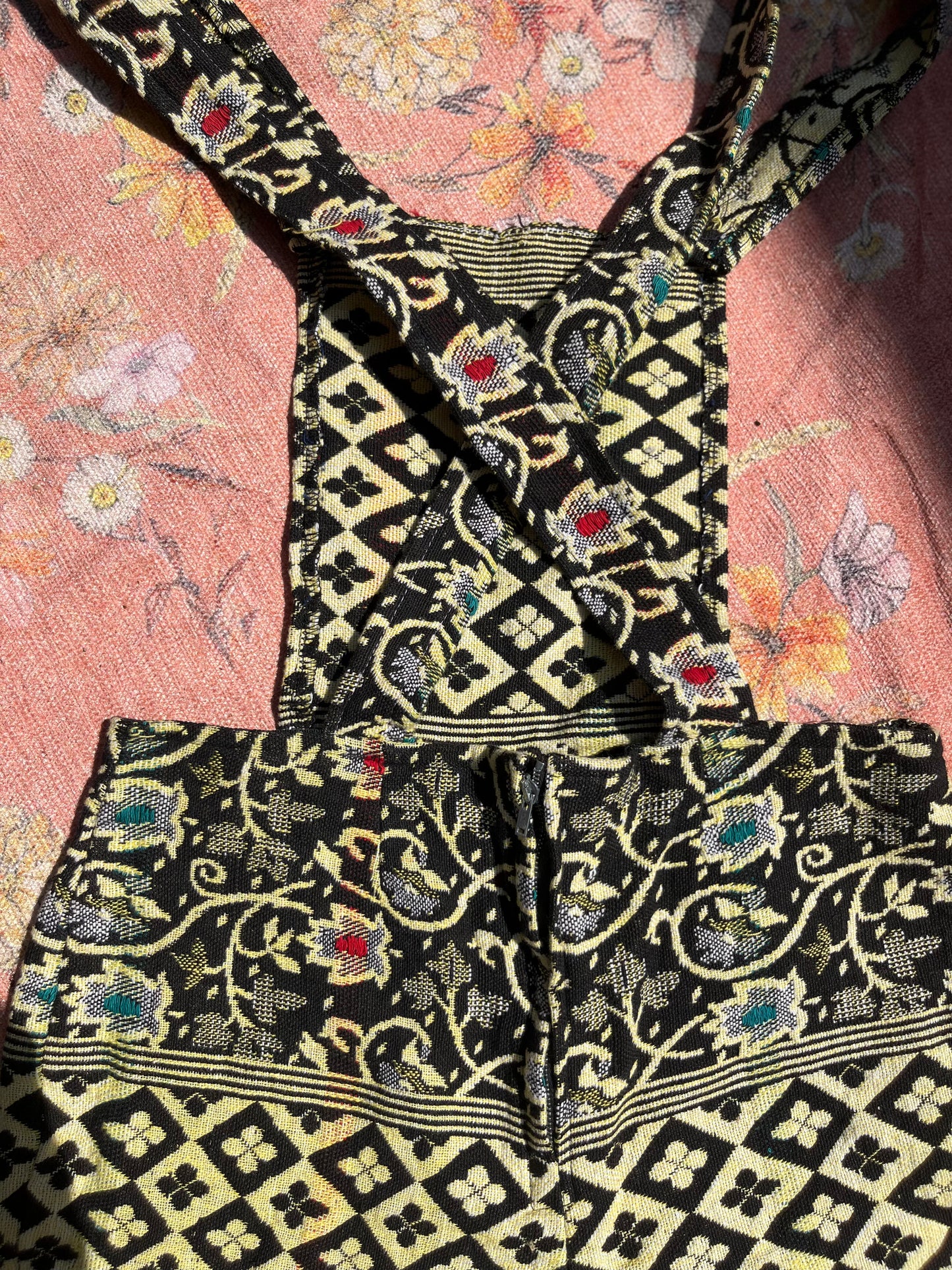 Goldie Embroidered Indian Jumpsuit hotpants