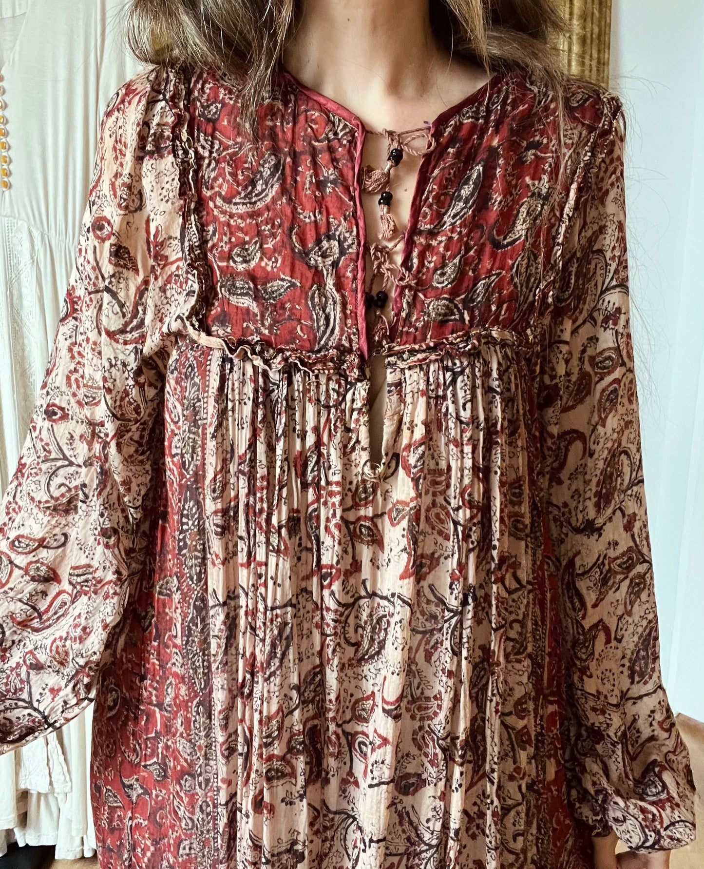 Indiase jurk jaren 70