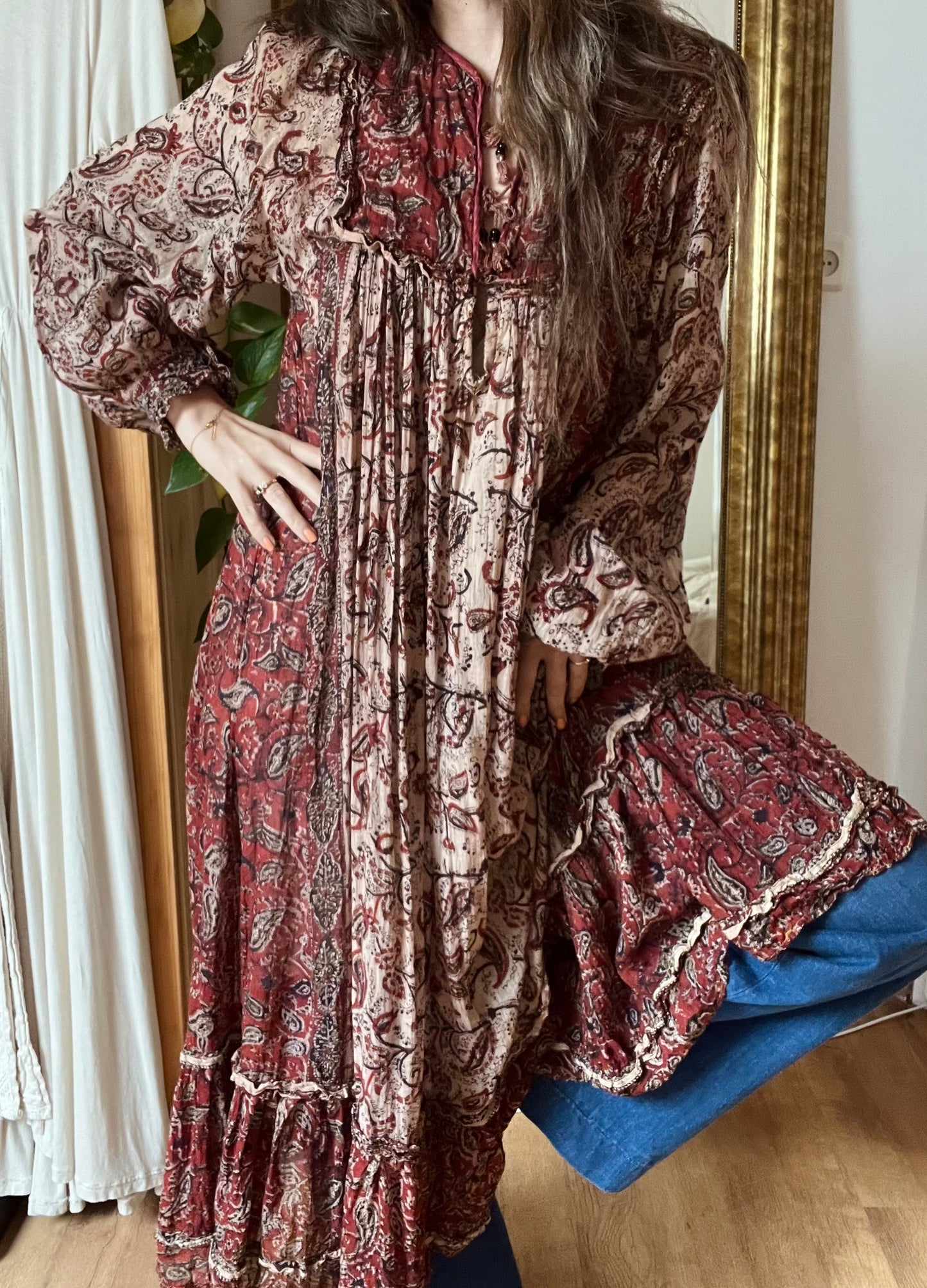 Indiase jurk jaren 70