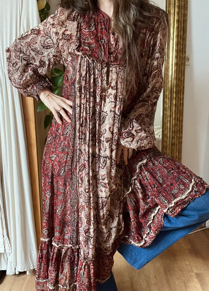 Indiase jurk jaren 70