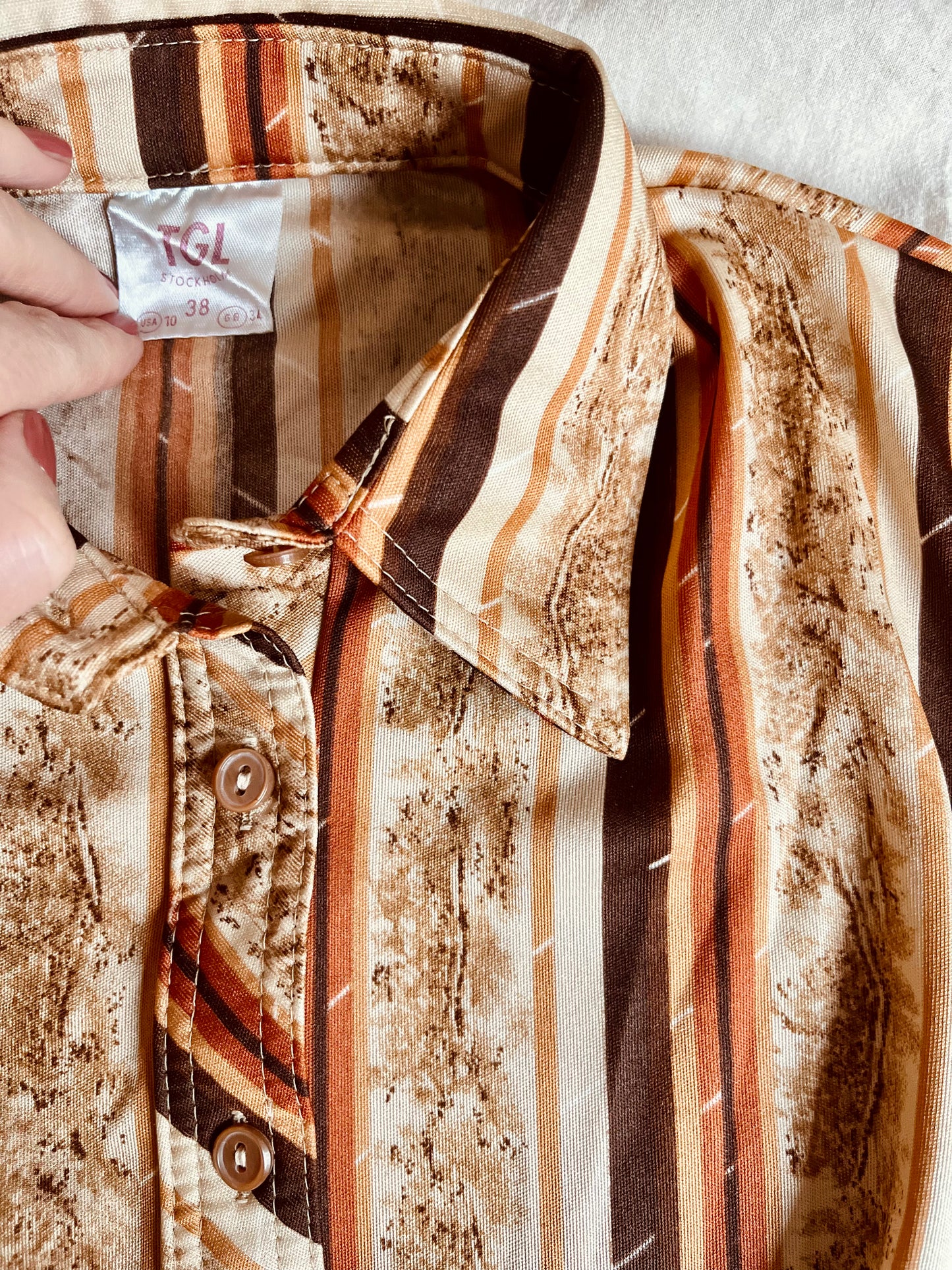 Vintage blouse seventies Brandy