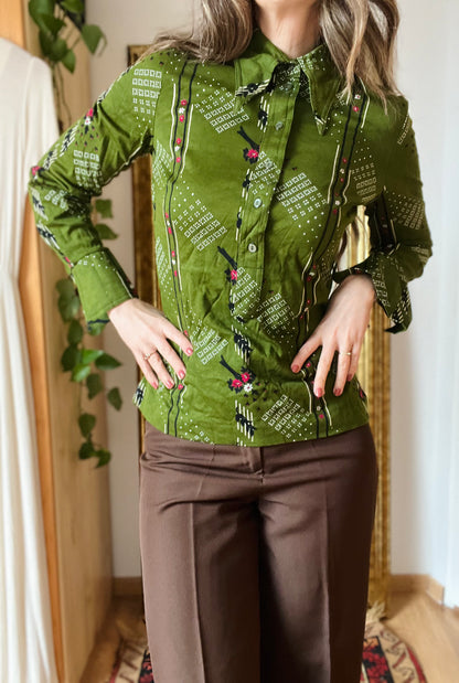 Vintage green Goldie