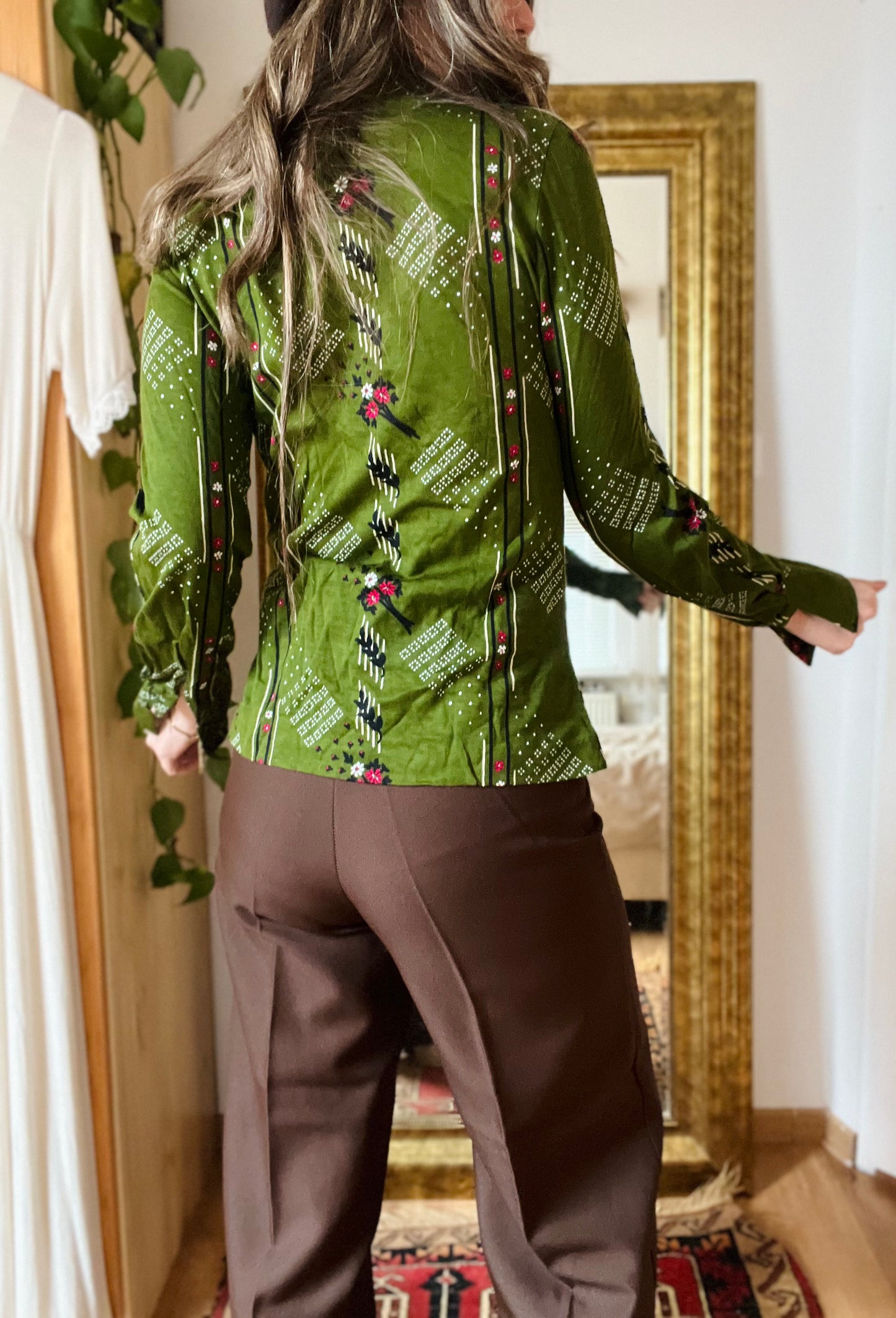 Vintage green Goldie