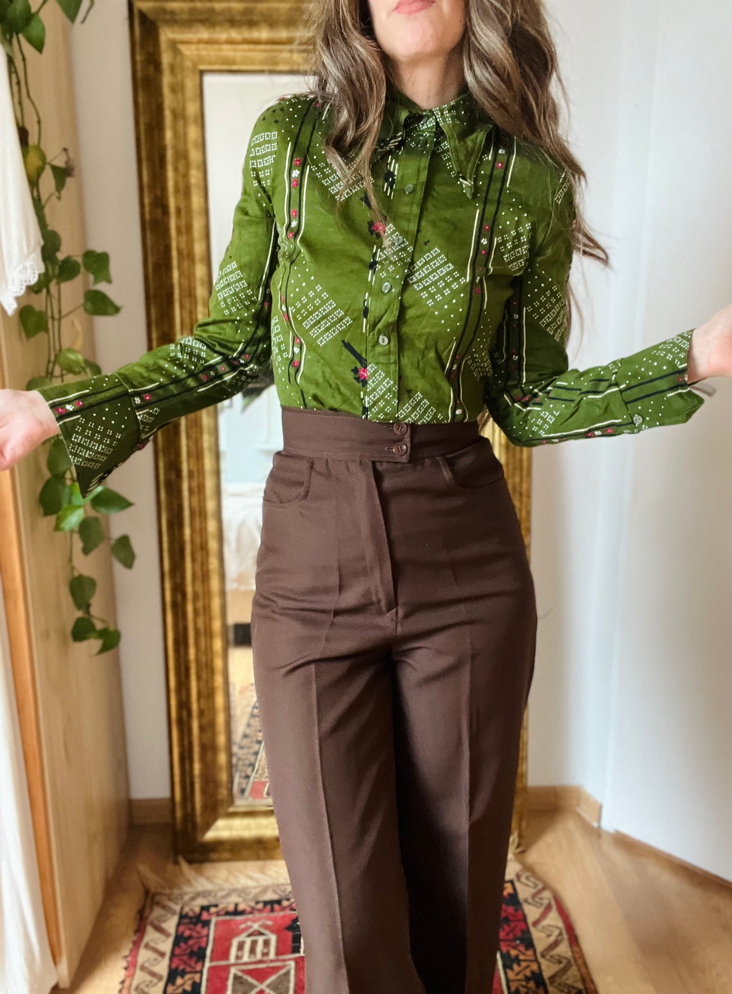 Vintage green Goldie