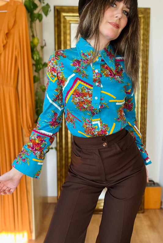 Vintage blouse seventies Becca