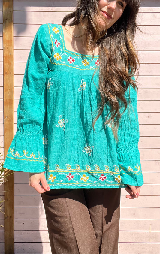 Tabitha Indian cotton shirt M