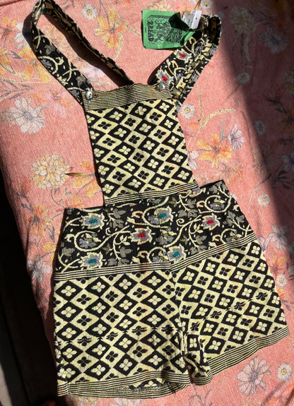 Goldie Embroidered Indian Jumpsuit hotpants