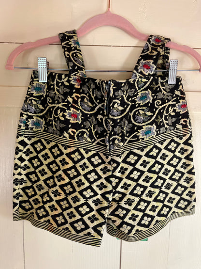 Goldie Embroidered Indian Jumpsuit hotpants