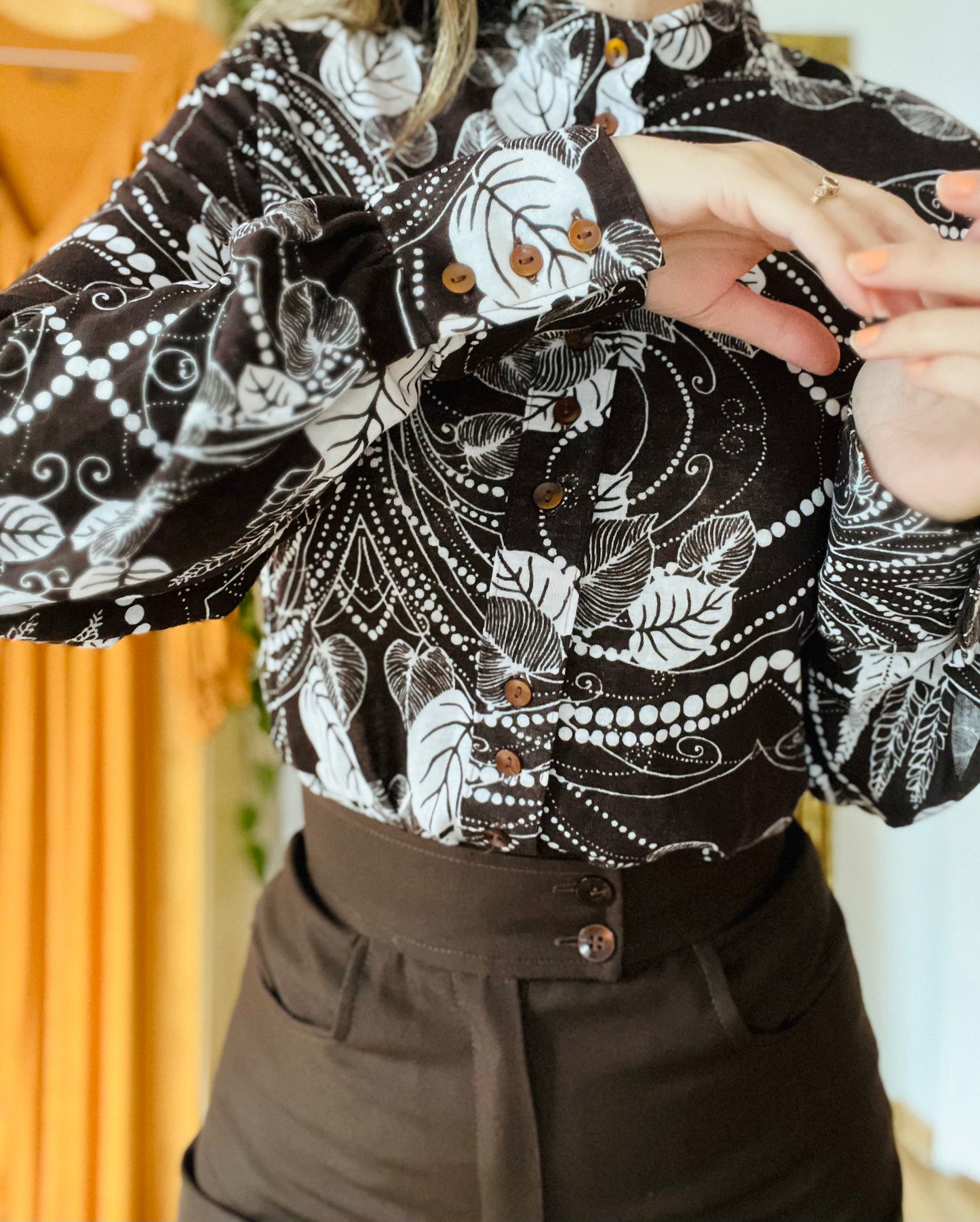 Brigitte seventies blouse