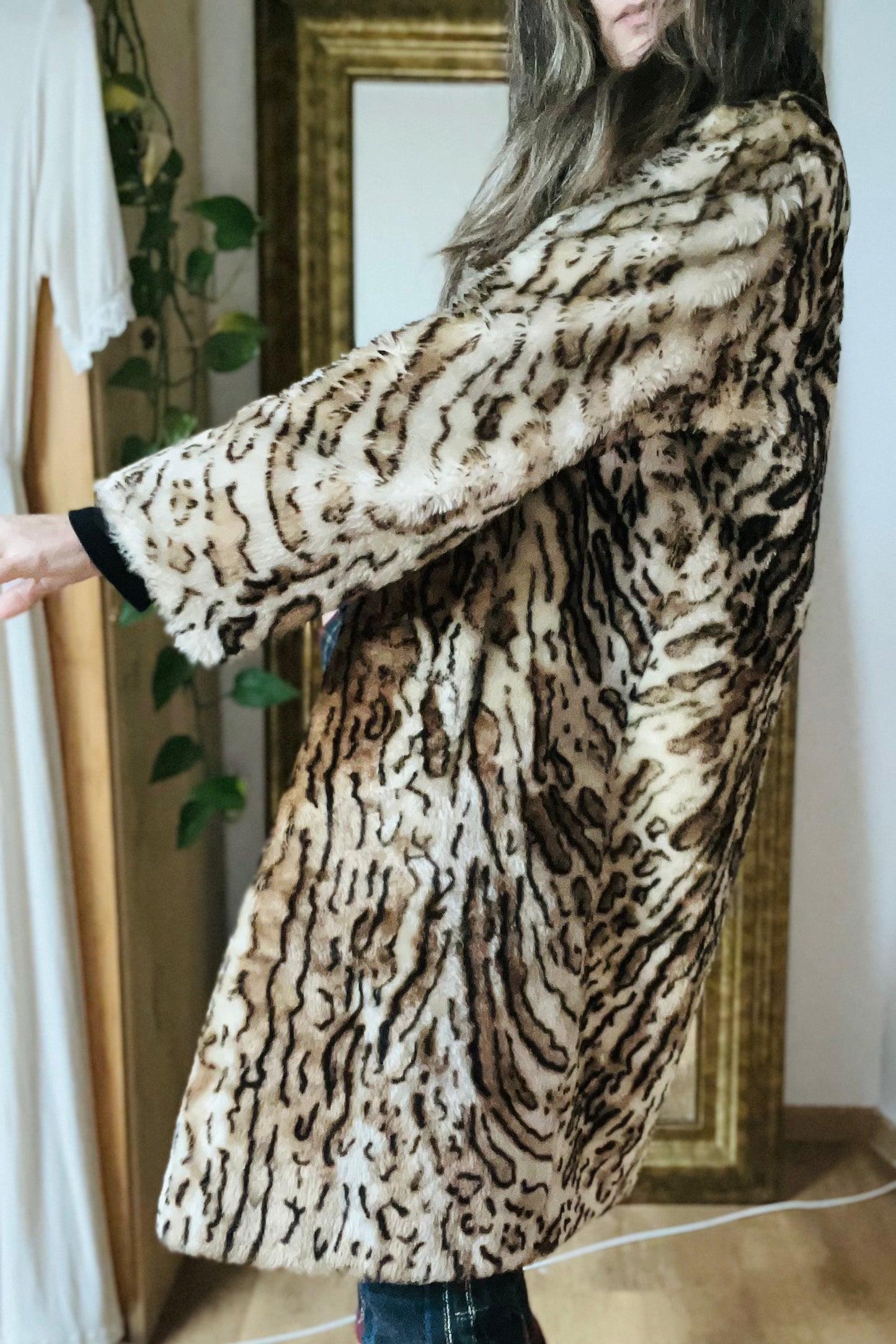 60s Leopard Coat