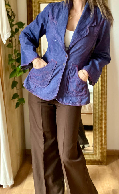 Seventies Denim Blazer Dory