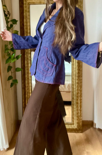 Seventies Denim Blazer Dory