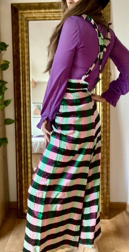 Psychedelic 60s salopette rok