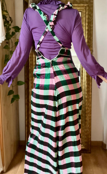 Psychedelic 60s salopette rok
