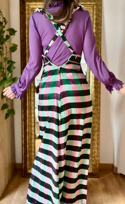 Psychedelic 60s salopette rok