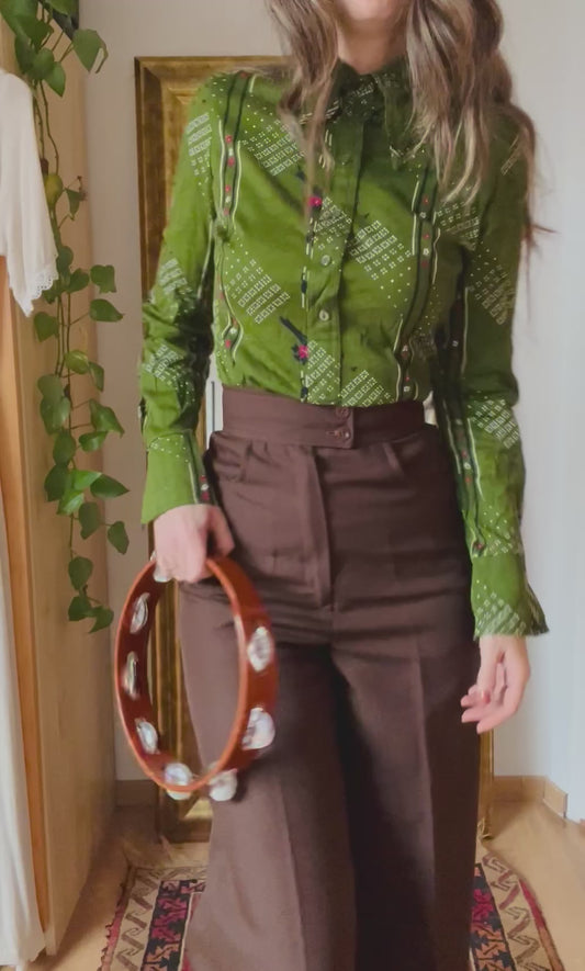 Vintage green Goldie